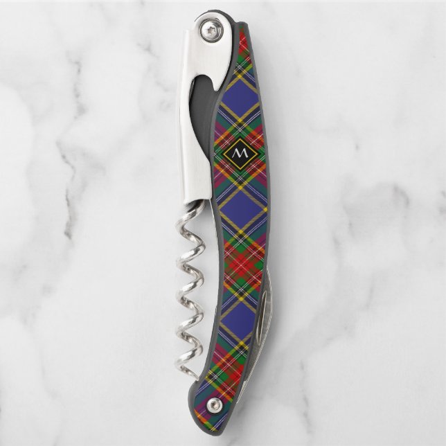 Sacacorchos Clan MacBeth Tartan Waiter's Corkbolt (Anverso)