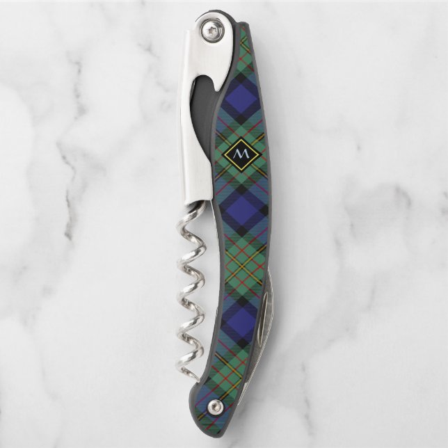 Sacacorchos Clan MacLaren Tartan (Anverso)