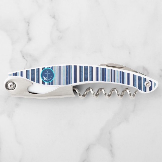 Sacacorchos Colección de franjas de barco populares de la mari (Anverso)