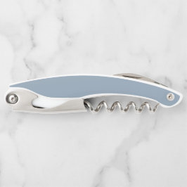 Sacacorchos Color sólido azul turbio