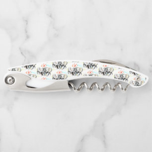 Sacacorchos Corkbolt de la pareja elefante