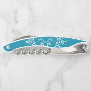 Sacacorchos Corkbolt del camarero del león en marcha - colores