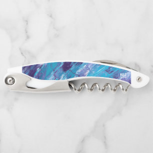 Sacacorchos Corkbolt morado blanco