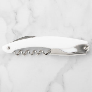 Sacacorchos Crear su propio Personalizado blanco