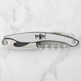 SACACORCHOS DISEÑO DE ESTILO DE ARTE DE APERTURA DEL FRASCO