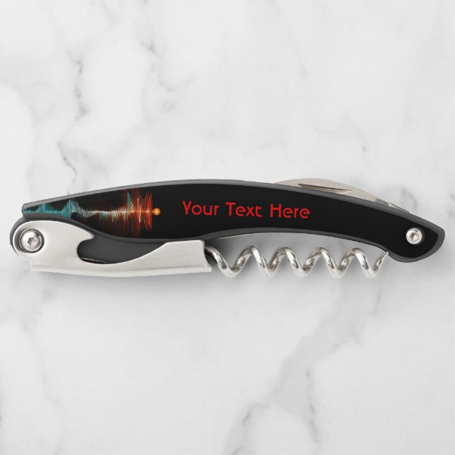 Sacacorchos Dualidad de onda de partículas (Anverso)