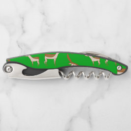 Sacacorchos El venado y la familia