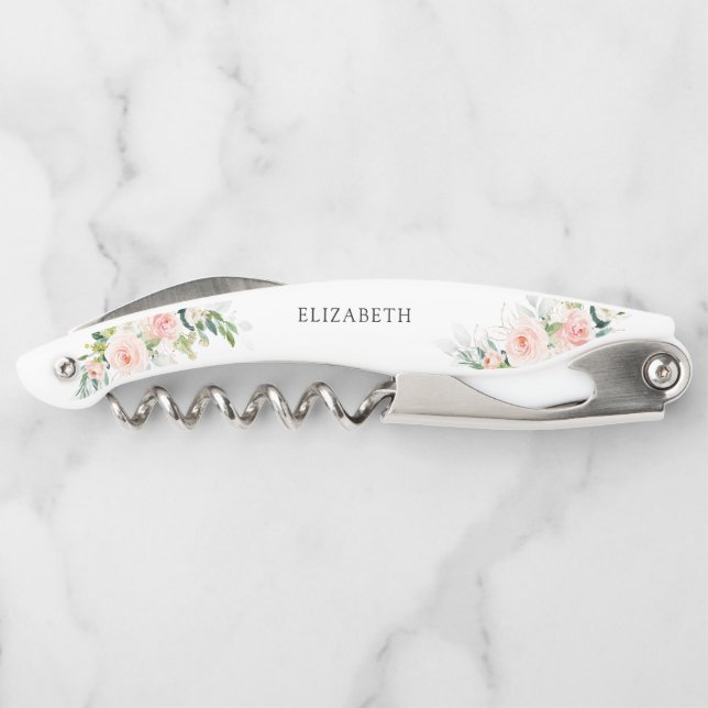 Sacacorchos Ethereal Rubor Rosa Rosa Rosal Ducha Bridal (Reverso)