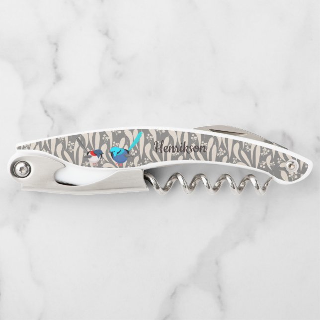 Sacacorchos Fairy Wrens (Anverso)