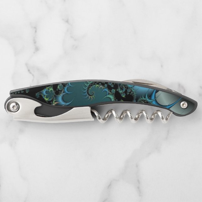 Sacacorchos Fantasía Resumen Tentacle Fractal Design (Anverso)