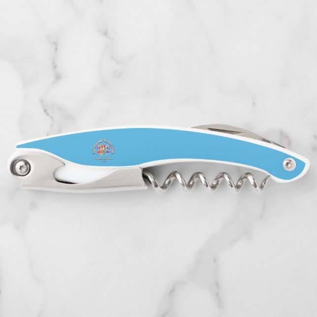 Sacacorchos Femenino e intrépido. Día Internacional de la Muje (Anverso)