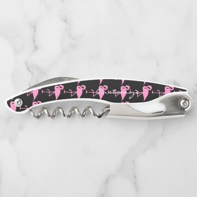 Sacacorchos Flamenco rosado Thunder_Cove (Reverso)