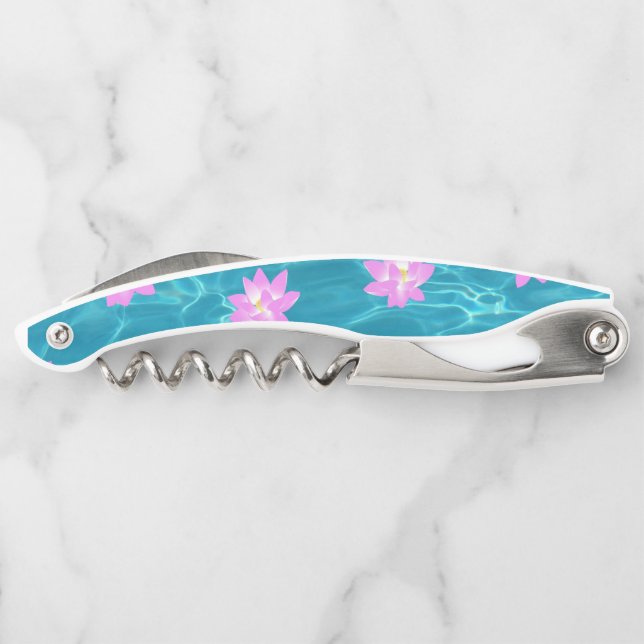 Sacacorchos Flor de Lotus (Reverso)