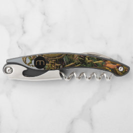 Sacacorchos Fractal 3D Sci-fi futuristi Monograma Corkbolt 3