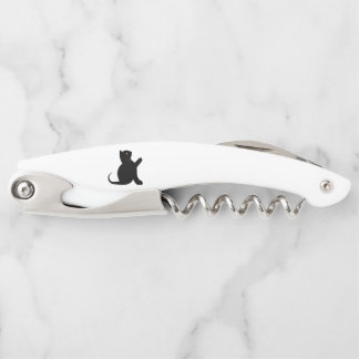 Sacacorchos Gato diciendo hola