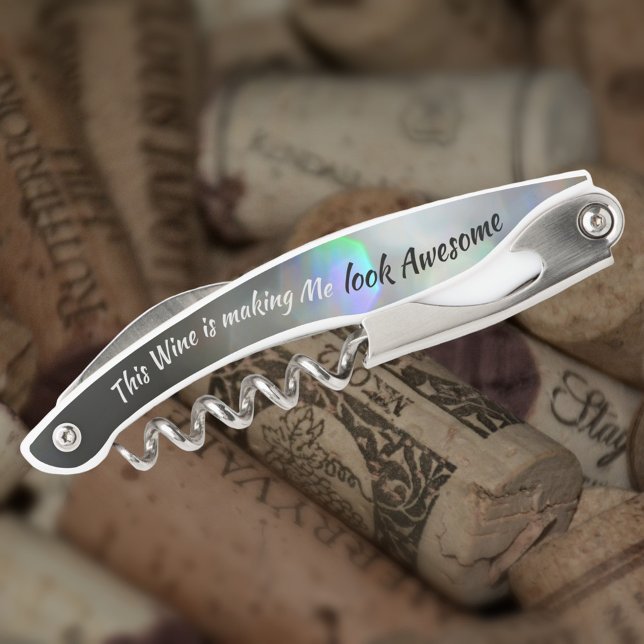 Sacacorchos Glam Wine Lover me hace ver increíble gracioso (Subido por el creador)