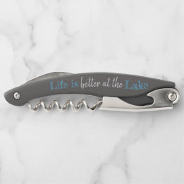 SACACORCHOS LA VIDA NÁUTICA ES MEJOR EN EL LAGO