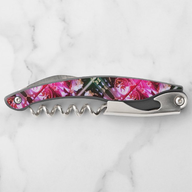 Sacacorchos Leafs rojos (Reverso)