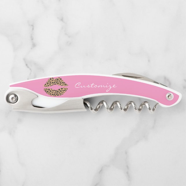 Sacacorchos Leopard Spots Lipstick Kiss Thunder_Cove (Anverso)