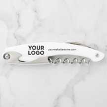 Logotipo de la empresa personalizado y sitio web d