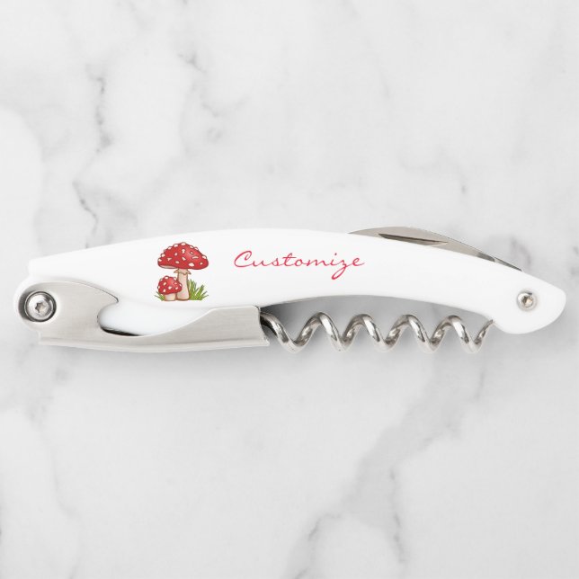 Sacacorchos Los hongos rojos de Amanita Thunder_Cove (Anverso)