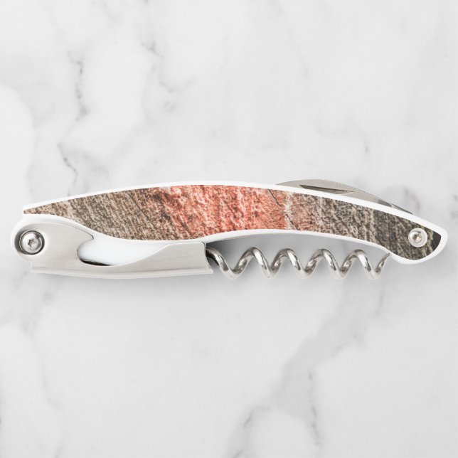 Sacacorchos Madera colorida moderna (Anverso)