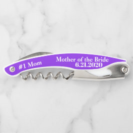 Sacacorchos Madre del favor de la novia violeta