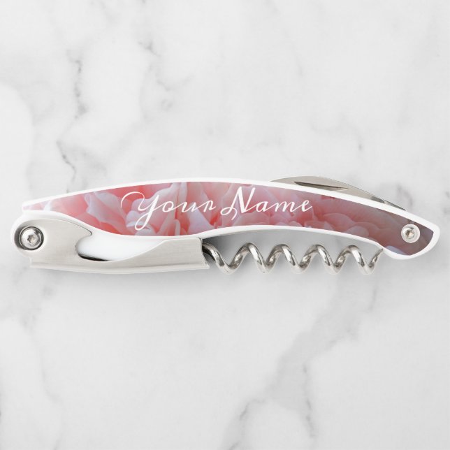 Sacacorchos Mallow rosa (Anverso)