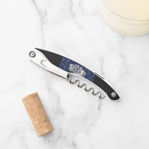 Sacacorchos Mapa de Wyoming, mapa de la línea de malla poligon