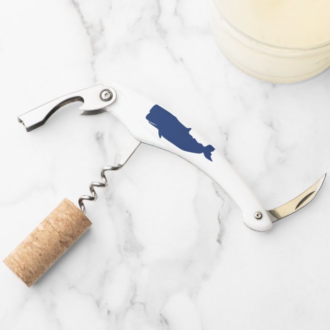 Sacacorchos Marina de guerra de la ballena (Anverso)