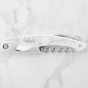 Sacacorchos Monograma personalizado y nombre Corkbolt de Waite