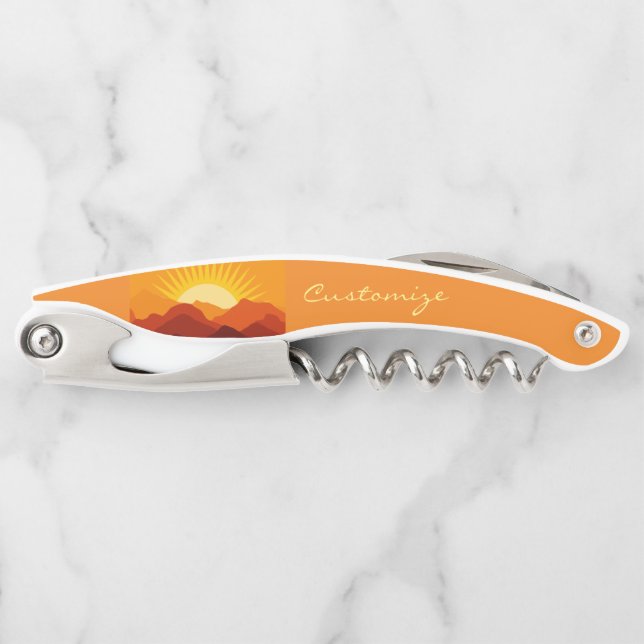 Sacacorchos Montañas del desierto Sunset Thunder_Cove (Anverso)