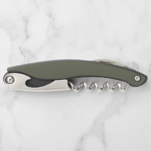 Sacacorchos Moss Green Wine Corkbolt - Personalizable