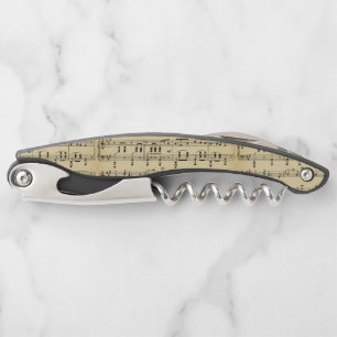 Sacacorchos Música de hojas antiguas