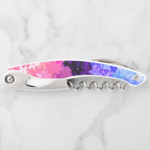 Sacacorchos Orgulloso Floral Retro Quirky Boho Omnisexual