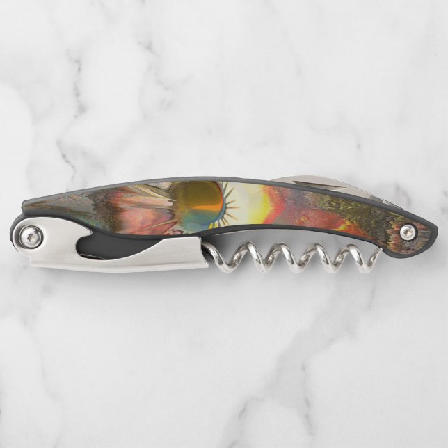 Sacacorchos Original spin art (Anverso)