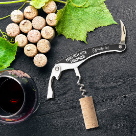 Sacacorchos Par bien con todo negro