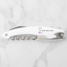 Sacacorchos Para Médicas y enfermeras Estetioscopio Médico Vio