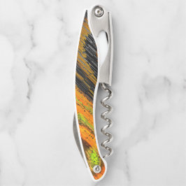 Sacacorchos Pequeño mosaico amarillento y deformado