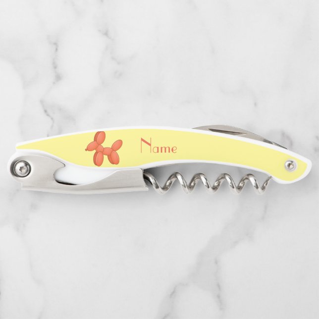 Sacacorchos Perro con globo cúbico Thunder_Cove (Anverso)