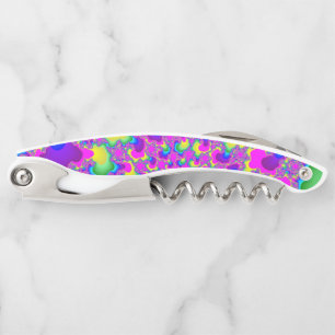 Sacacorchos Pink Neon Rainbow Eye