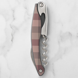Sacacorchos Plaid de blushwood