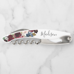 Sacacorchos Propuesta de la dama de honor floral encantada