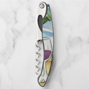 Sacacorchos Red Wine Beach Fiesta Arte Corkbolt Personalizado