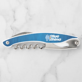 Sacacorchos Rinoceronte azul