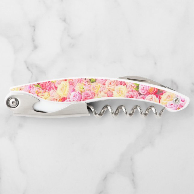 Sacacorchos Rosa (Anverso)