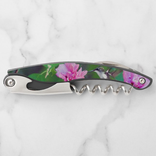 sacacorchos Rubí-throated del colibrí (Anverso)