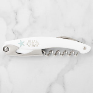 Sacacorchos Sea Foam Beach Wedding Starfish ID837