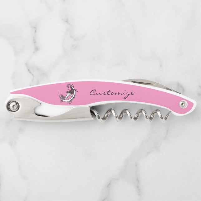 Sacacorchos Silhouette de hadas lunares Thunder_Cove (Anverso)