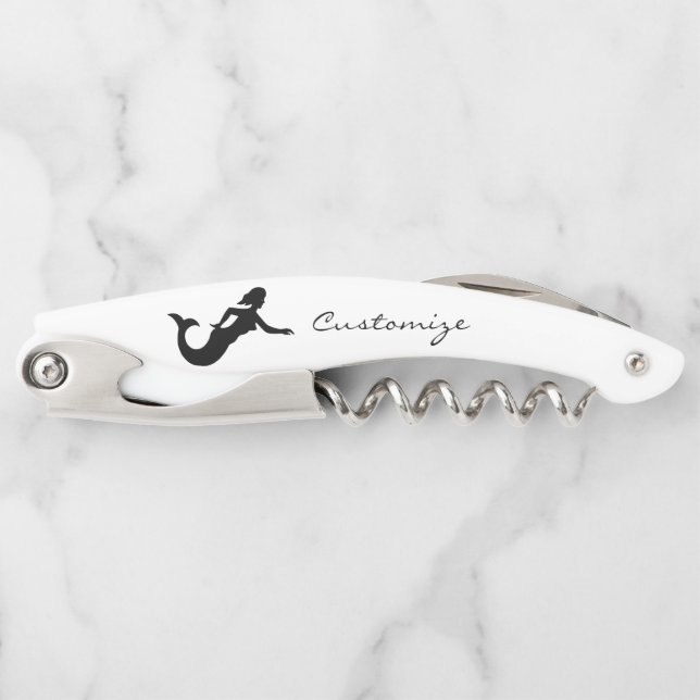 Sacacorchos Silhouette de sirena Thunder_Cove (Anverso)